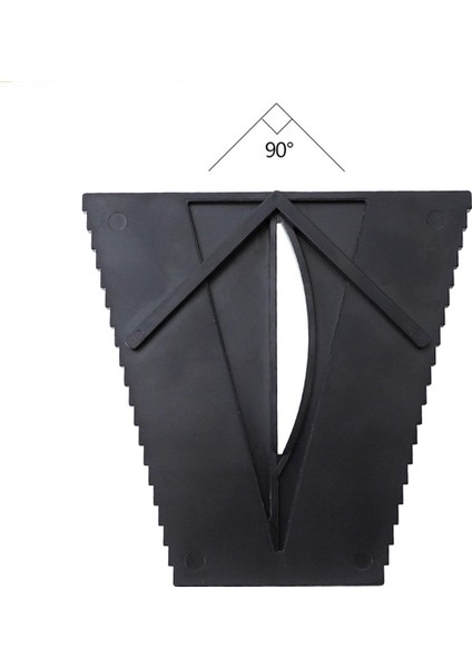 Meco 2'si 1 Arada Ağaç Işleme Cetvel Ölçme Ölçer Ölçü Boyutu Aracı 1/8 indirimleri