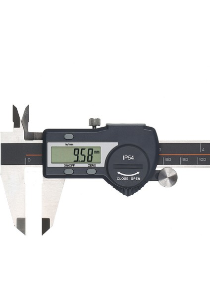 Dijital Paslanmaz Çelik Kumpas Mm/inç Yüksek Hassasiyetli LCD Ekran Sürmeli Kumpas IP54 Su Geçirmez 0-150MM(Yurt Dışından)