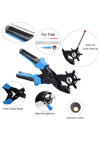 Kemerler Için Delme Aleti, Cetvelli, Kumaş Tornavida, Eyer modelleri