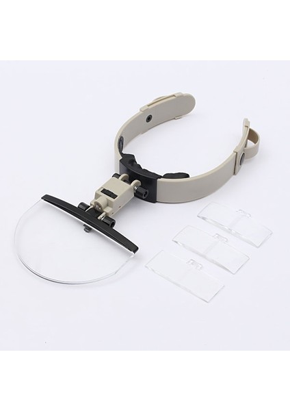 Yararlı Araçlar Kafa Bandı Başa Monte LED Lambalar Işık Kuyumcu Büyüteç Büyüteç Büyüteç 2x 3.5x 4.5x 5.5x(Yurt Dışından) indirimleri