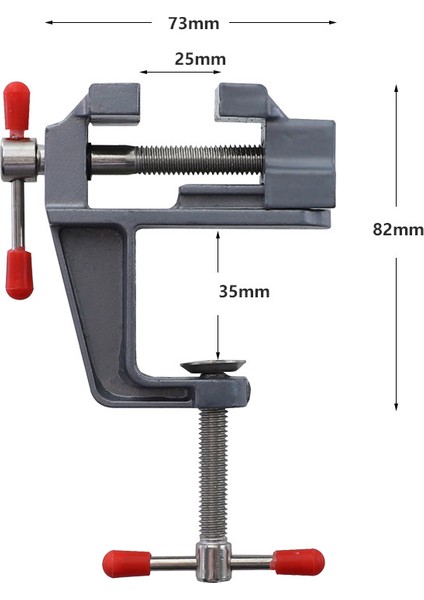 Taşınabilir Mini Masa Mengenesi Kelepçe Küçük Işler Için Küçük Yardımcısı Hobi Takı Diy Craft Onarım Aracı Çalışma Masası Mengene Aracı indirimleri