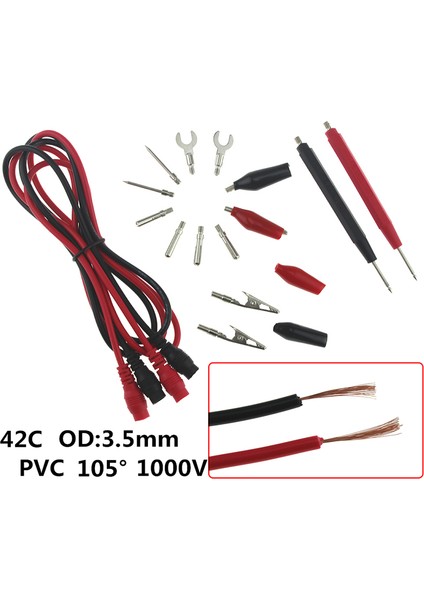 Çok Fonksiyonlu Alet Aneng AN8002 Dijital True Rms 6000 Sayım Multimetre Ac/dc Akım Gerilim Frekans Direnç Sıcaklık Test Cihazı ℃/℉ + Test Ucu Seti indirimleri