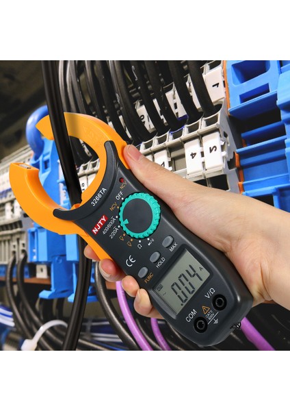 Njty Dijital Pens Metre 2000 Sayımları Ncv Testi ile Otomatik Aralıklı Multimetre Ac/dc Gerilim Ac Akım Taşınabilir El Multimetre LCD Diaplay Direnç Süreklilik Diyodu Ölçme fırsatları