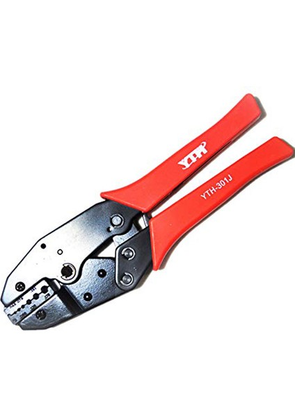 Alet Parçaları Tel Sıkma Pensesi Yalıtımlı Terminaller Için Cırcırlı Aletler Alın Konnektörleri Sıkma Şekillendirici Pense YTH230PA