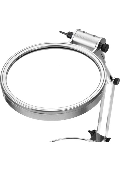 Masaüstü Katlanabilir Jewely Izle Bozulma Büyüteç Cam 2.5x LED Işık Okuma Büyüteç Göz Büyüteç Standı Lambası fırsatları