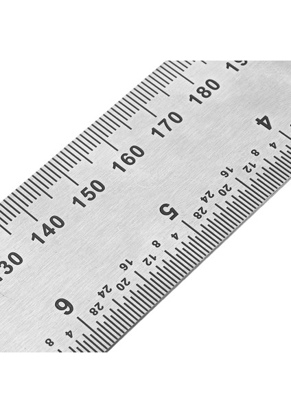 0-200/300/500MM Paslanmaz Çelik Dijital Metre Açı Inklinometre Açı Dijital Cetvel Elektron Gonyometre Iletki Açı Bulucu Ölçme Aleti - 0-200MM indirimleri