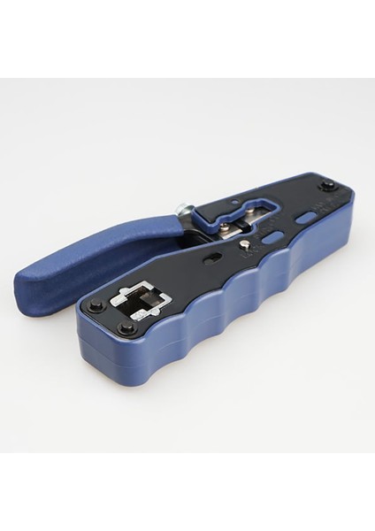 Çok Fonksiyonlu RJ45EZ Açık Delikten Kristal Kafa 8p Ayarlanabilir Ağ Aracı Sıkma Sıkma Kablo Pensesi fırsatları