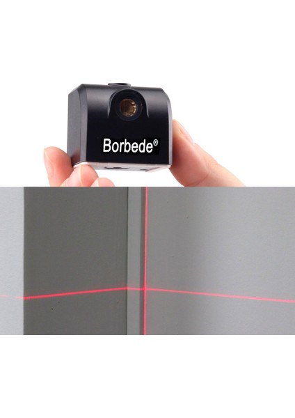 Ma Borbede Taşınabilir Mini Çapraz Kırmızı Lazer Seviye Ölçer 650NM Tesviye Aleti modelleri