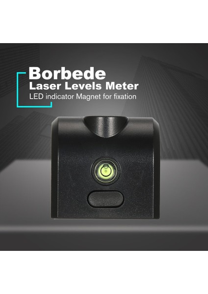 Ma Borbede Taşınabilir Mini Çapraz Kırmızı Lazer Seviye Ölçer 650NM Tesviye Aleti indirimleri
