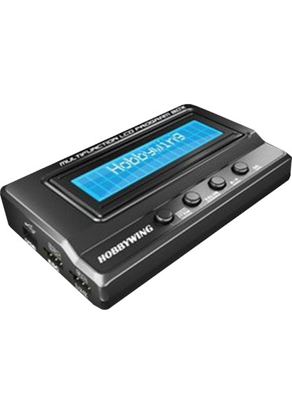 Aracı Hobbywing Yükseltilmiş 3 In1 Çok Işlevli Profesyonel LCD Program Kutusu Alzrc Şeytan 380 Için