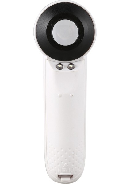 40X Optik Cam Cep El Büyüteç Büyüteç Büyüteç, 2 LED Lamba Işığı ile Iridoloji Analizi Için(Yurt Dışından)