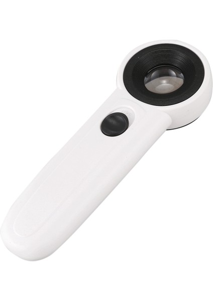 40X Optik Cam Cep El Büyüteç Büyüteç Büyüteç, 2 LED Lamba Işığı ile Iridoloji Analizi Için(Yurt Dışından) fiyatları