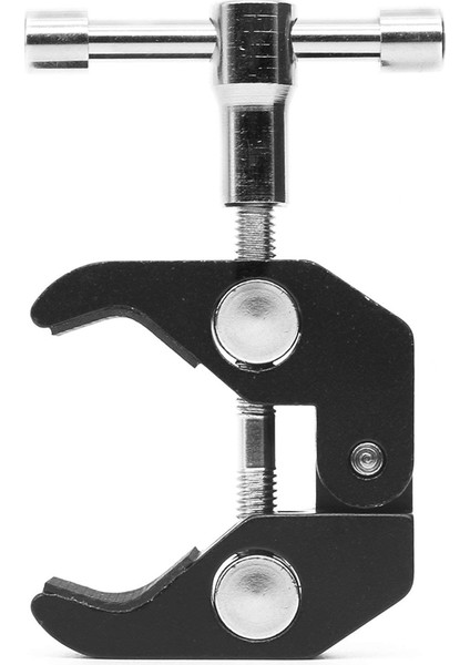 Kameralar, Işıklar, Şemsiyeler, Kancalar, Raflar, Plaka Camı, Çapraz Çubuklar, Fotoğraf Aksesuarları ve Daha Fazlası Için 1/4 Inç-20 ve 3/8 Inç-16 Dişli Süper Kelepçe fiyatları