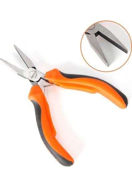 Fınder 4.5 Inç Düz Burunlu Pense Mini Pense Çok Işlevli Pratik Mini Pense Taşınabilir Dıy Pense Ev Manuel Donanım Araçları, Düz Burunlu Pense indirimleri