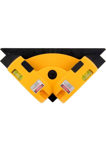 Ma Dik Açı 90 Derece Kare Lazer Dikey Yatay Lazer Ölçüm Aracı