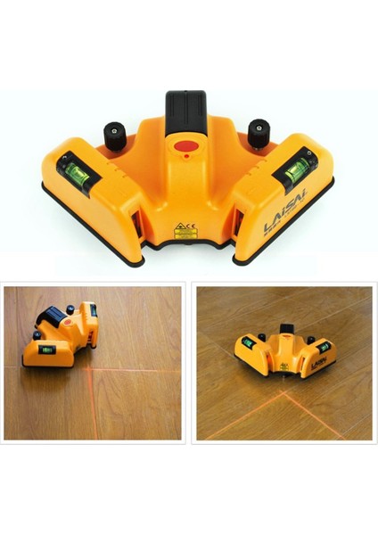 Ma Dik Açı 90 Derece Kare Lazer Dikey Yatay Lazer Ölçüm Aracı fiyatları