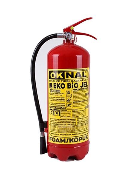 Eko Bio Jel Yangın Söndürme Cihazı 6 kg