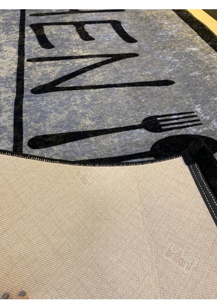 Baiter Model Lateks Deri Taban Saçaklı Mutfak Halısı modelleri