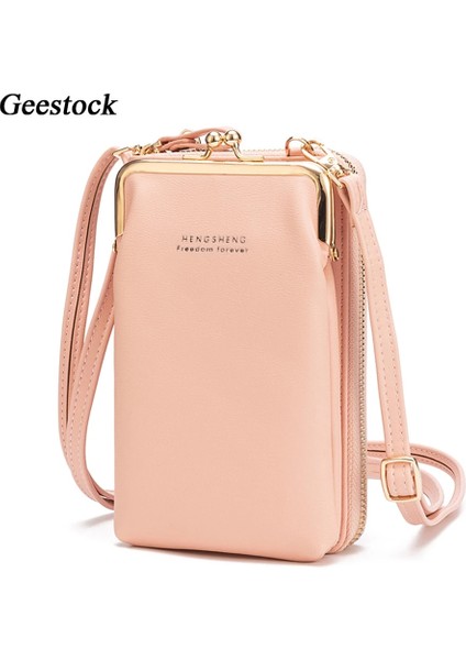 Geestock Kadın Telefonu Crossbody Çanta Pu Deri Mını Omuz Messenger Çanta Büyük Kapasiteli Seyahat Taşınabilir Sikke Çanta Kart Kılıfı (Yurt Dışından) fiyatları