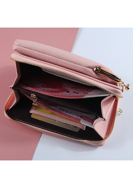 Geestock Kadın Telefonu Crossbody Çanta Pu Deri Mını Omuz Messenger Çanta Büyük Kapasiteli Seyahat Taşınabilir Sikke Çanta Kart Kılıfı (Yurt Dışından) indirimleri