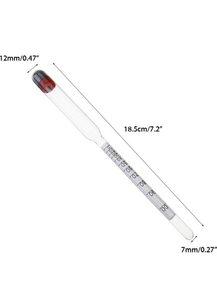Proof & Tralle Cam Hidrometremetre Distile Spirit Moonshine Tester -(Yurt Dışından) indirimleri