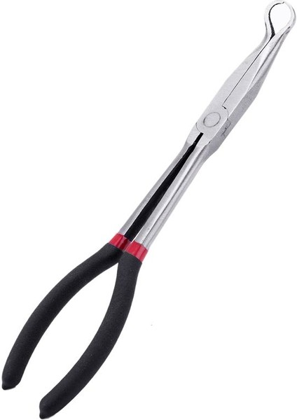 Yüksek Kaliteli 11 Inç Uzatılmış Pense Iğne Burunlu Pense Buji Pensesi Tip O modelleri