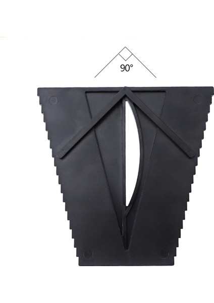 【esnek Tedarik】 Meco 2'si 1 Arada Ağaç Işleme Cetvel Ölçme Ölçer Ölçü Boyutu Aracı 1/8 indirimleri