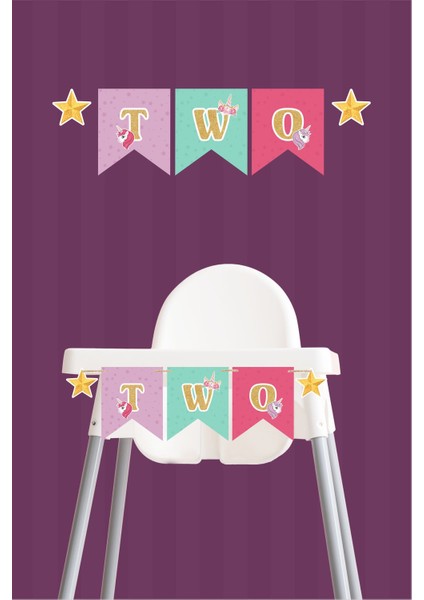 Unicorn Two Banner *kalın Kağıt