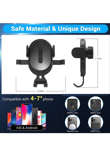 Araba Için Cep Telefonu Tutacağı (Yurt Dışından)