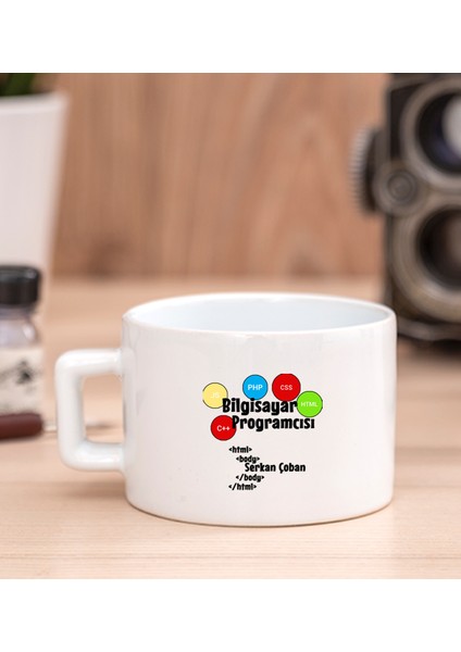Kişiye Özel Bilgisayar Programcısı Fincan