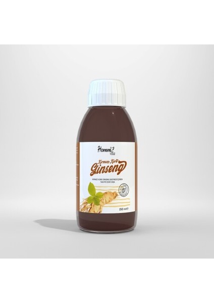 Kırmızı Kore Ginseng Içeren Gıda Takviyesi 150 ml