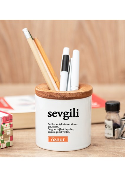 Kişiye Özel Sevgili Kelime Anlamı Kalemlik