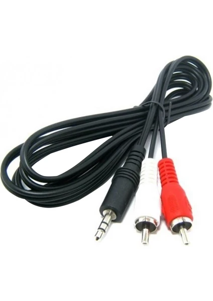 Kablo 2rca Aux 3.5mm 1.5mt Fully G-530A