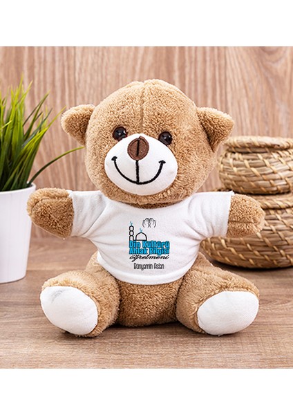 Kişiye Özel Din Kültürü ve Ahlak Bilgisi Öğretmeni Peluş Ayı