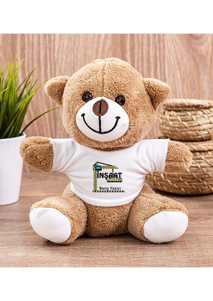 Kişiye Özel Inşaat Mühendisi Peluş Ayı