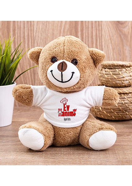 Kişiye Özel Ev Hanımı Peluş Ayı