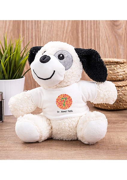 Kişiye Özel Göz Doktoru Peluş Köpek