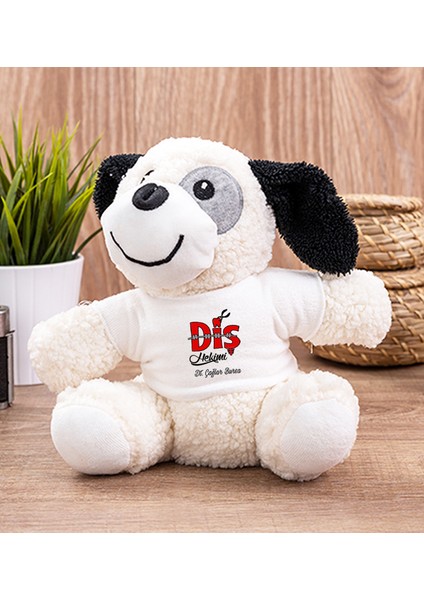 Kişiye Özel Diş Hekimi Peluş Köpek