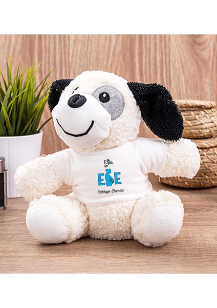 Kişiye Özel Ebe Peluş Köpek