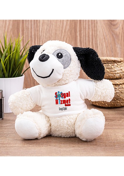 Kişiye Özel Sosyal Hizmet Uzmanı Peluş Köpek