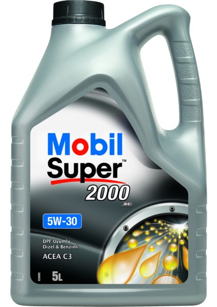 Süper 2000 XE 5W-30 Motor Yağı 5 Litre ( Üretim Yılı: 2023 )