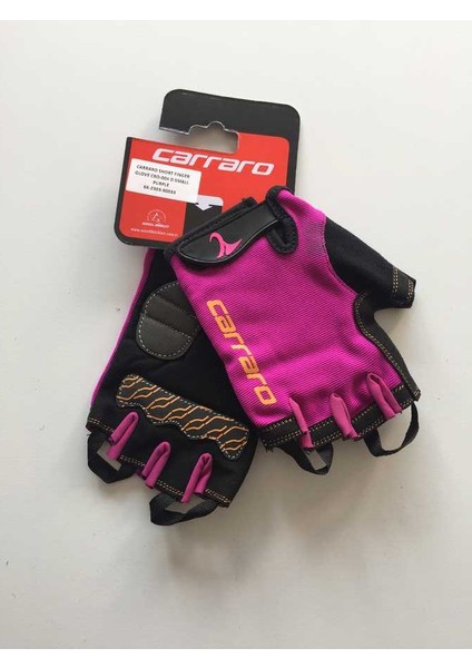 Kısa Parmak Eldiven CRO-004 - Mürdüm - M Beden