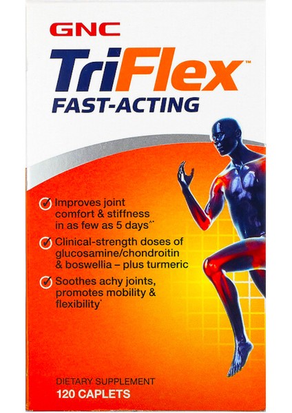 , Triflex Fast-Acting, 120 Caplets