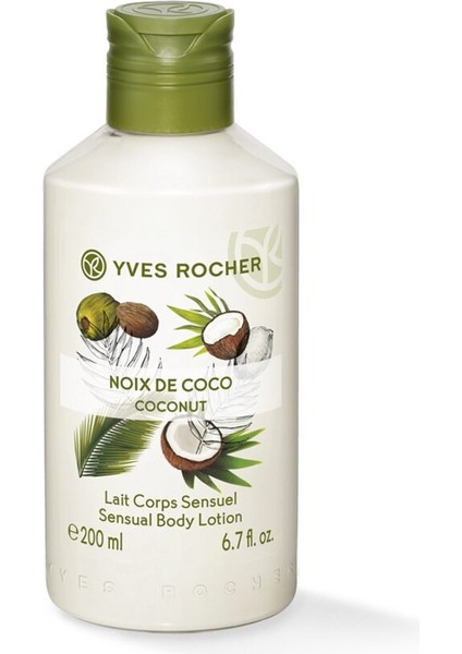 Yves Rocher Vücut Sütü -Hindistan Cevizi - 200ML