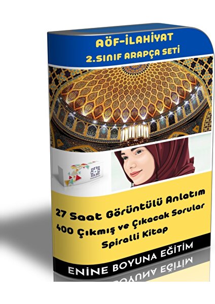 Enine Boyuna Eğitim AÖF Ilahiyat 2. Sınıf Arapça Eğitim Seti