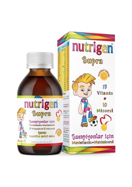 Multivitamin + Maximineral Supra Şurup 200 ml