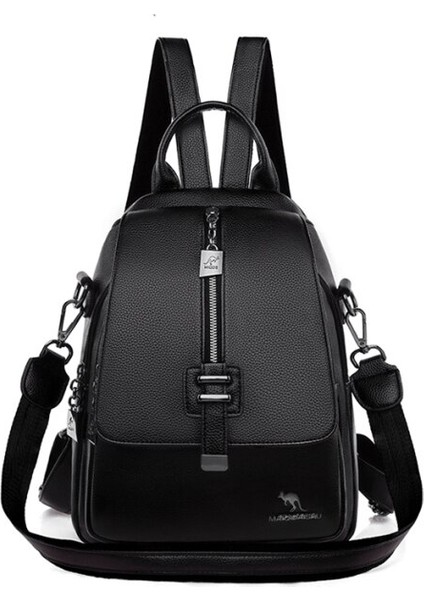 Sırt Çantası Kadın Tasarımcı Yüksek Kaliteli Deri, Seyahat Için Çanta Kadın Moda Okul Çok Fonksiyonlu Büyük Kapasiteli Sırt Çantaları (Yurt Dışından)