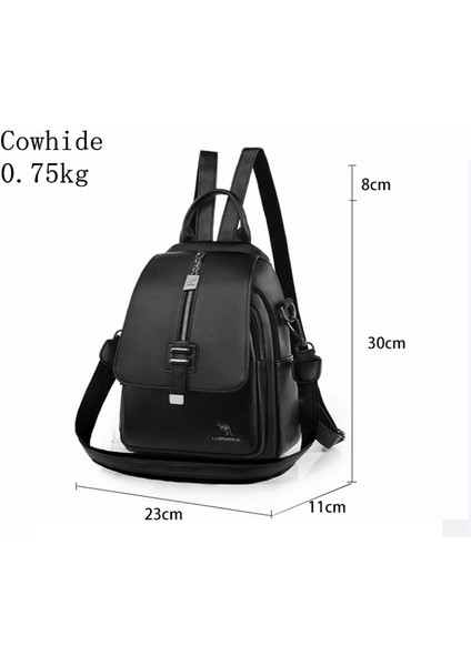 Sırt Çantası Kadın Tasarımcı Yüksek Kaliteli Deri, Seyahat Için Çanta Kadın Moda Okul Çok Fonksiyonlu Büyük Kapasiteli Sırt Çantaları (Yurt Dışından) indirimleri