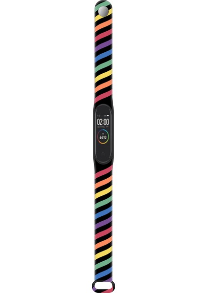 Xiaomi Mi Band 6/5 Için Silikon Yedek Kayış Kordonlu Saat (Yurt Dışından)