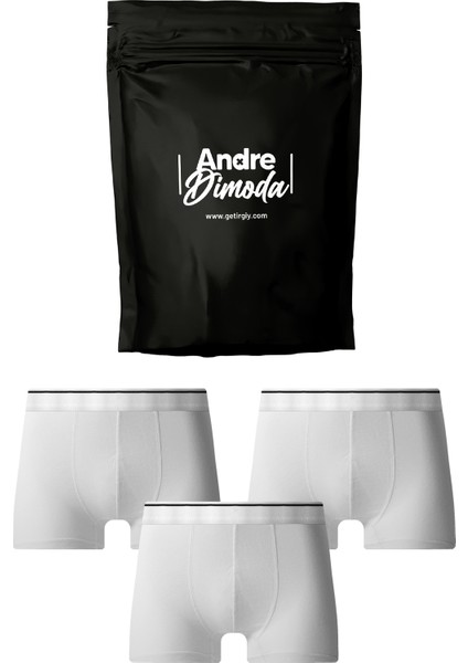Erkek 3'lü Boxer 1. Sınıf Kumaş Premium Paket Özel Dizayn. Düz Likralı Boxer Şort Çeyizlik Hediyelik
